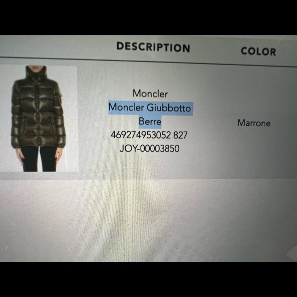 Moncler Puffer Jacket - Picture 8 of 9